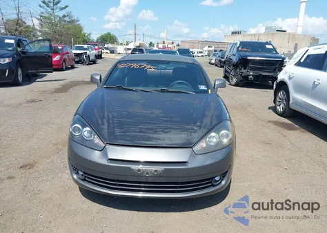 2007 Hyundai Tiburon Gs из США, поврежденный, VIN KMHHM66D87U243753